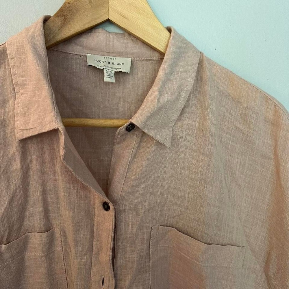 Lucky Brand Button Up Tee